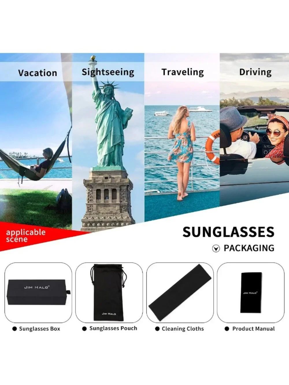 Retro Square Aviator Sunglasses for Men & Women | Premium Glass Lens, UV